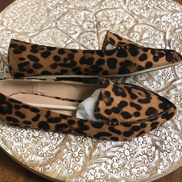 Brand New Suede Leopard Print Flats - Picture 9 of 9